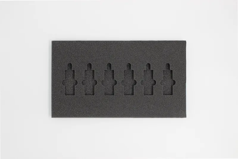 Foam insert for ampoules